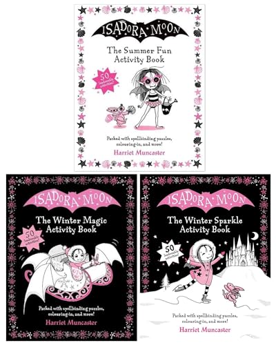 Isadora Moon The Winter Magic & Summer Fun Activity 3 Books Collection –  Lowplex