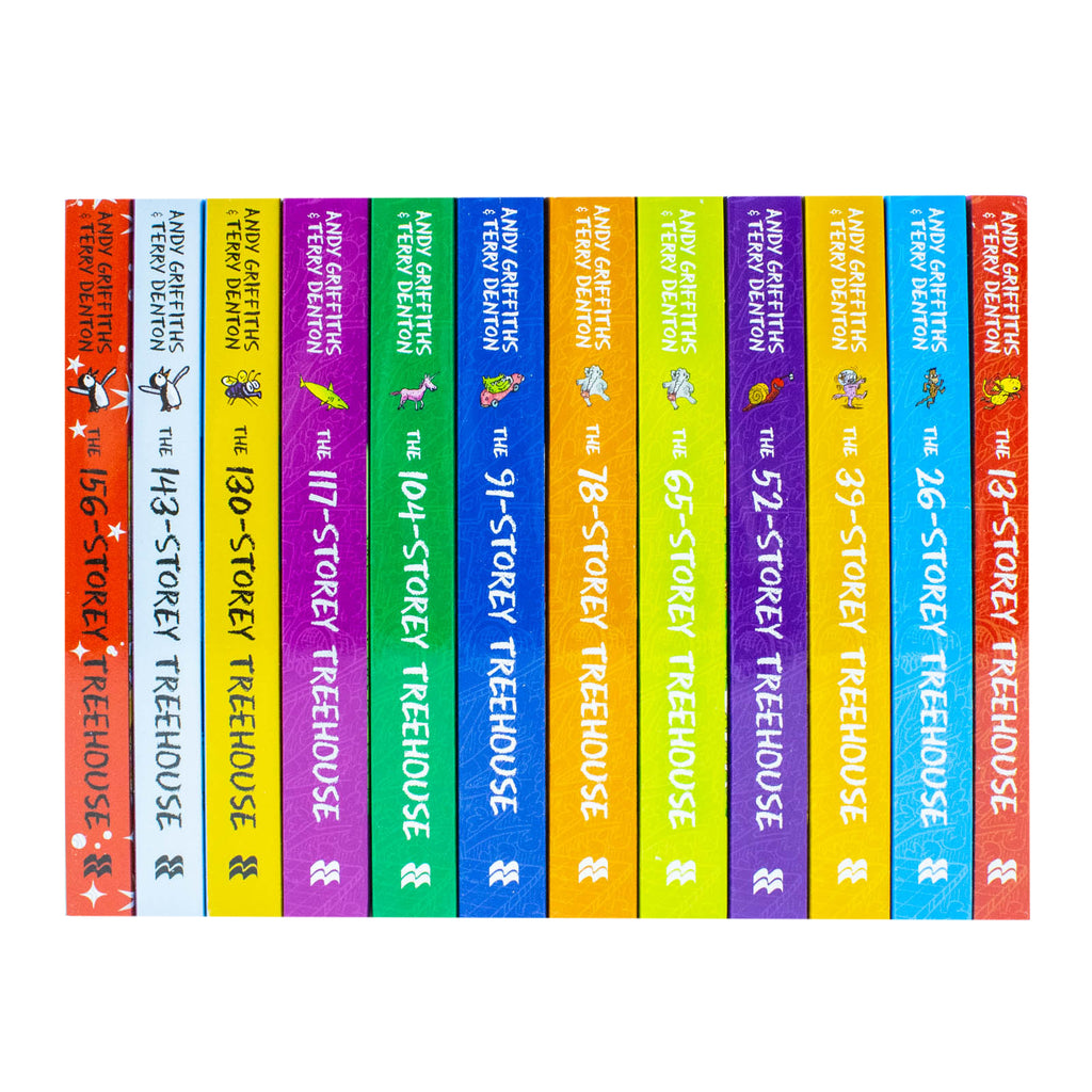 Andy Griffiths The Treehouse Collection 12 Books Set 156-storey, 143-s 