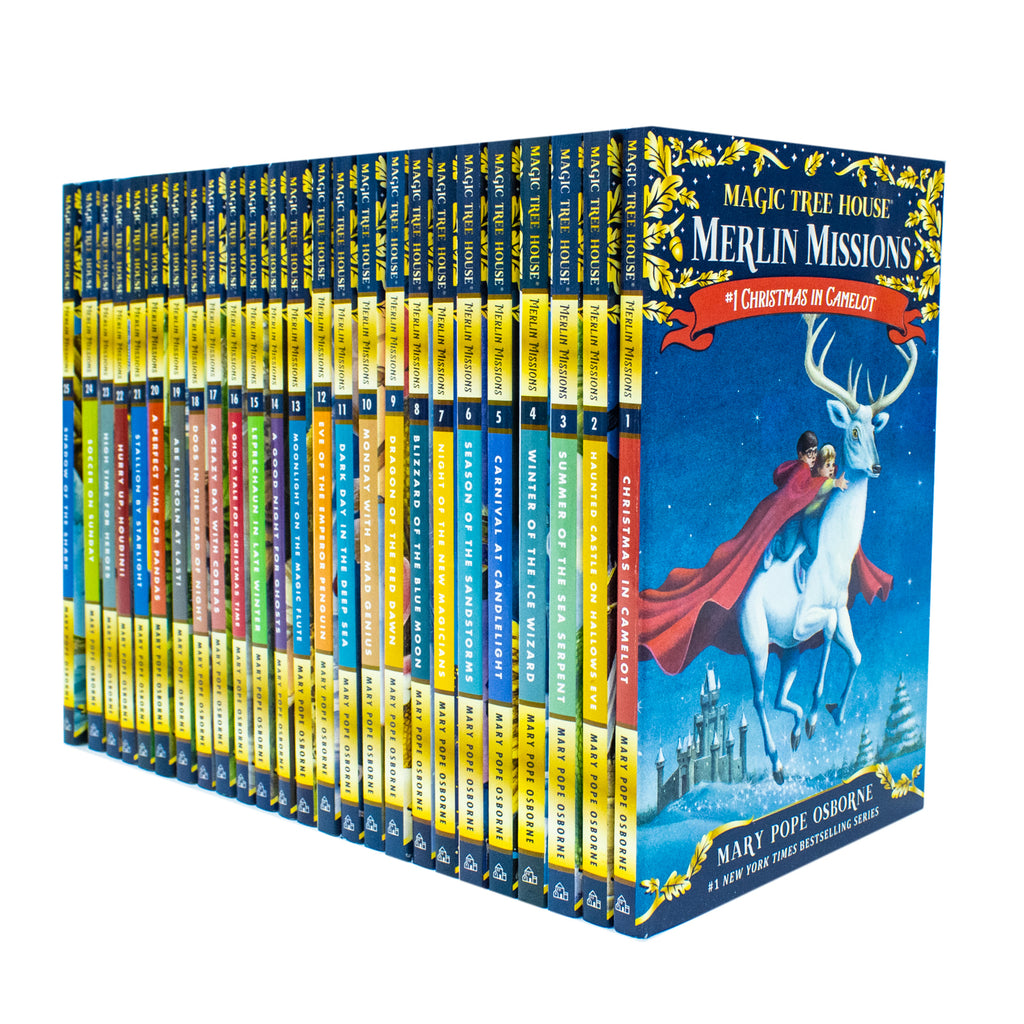 Magic Tree House Merlin Missions 1-25 Boxed Set (Mth Merlin Mission) (Magic  Tree House (R) Merlin Mission)