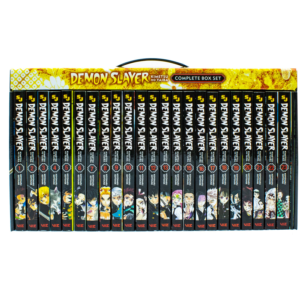 Demon Slayer Kimetsu no Yaiba Complete Manga shops Book Set Volume Volumes 1-23