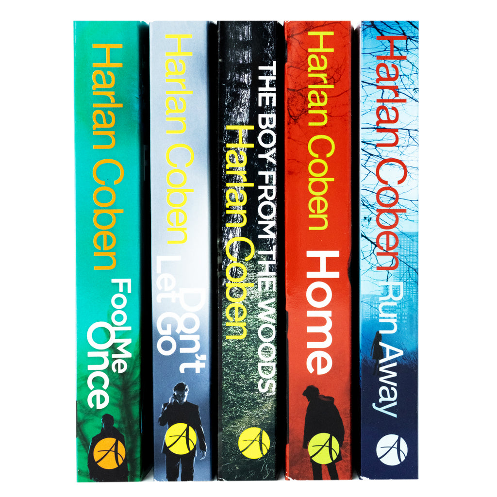 Set di 6 libri della collezione Harlan Coben (Don't Let Go, Fool Me Once,  Home, Run Away, The Boy from the Woods, Win) : Harlan Coben: :  Libri