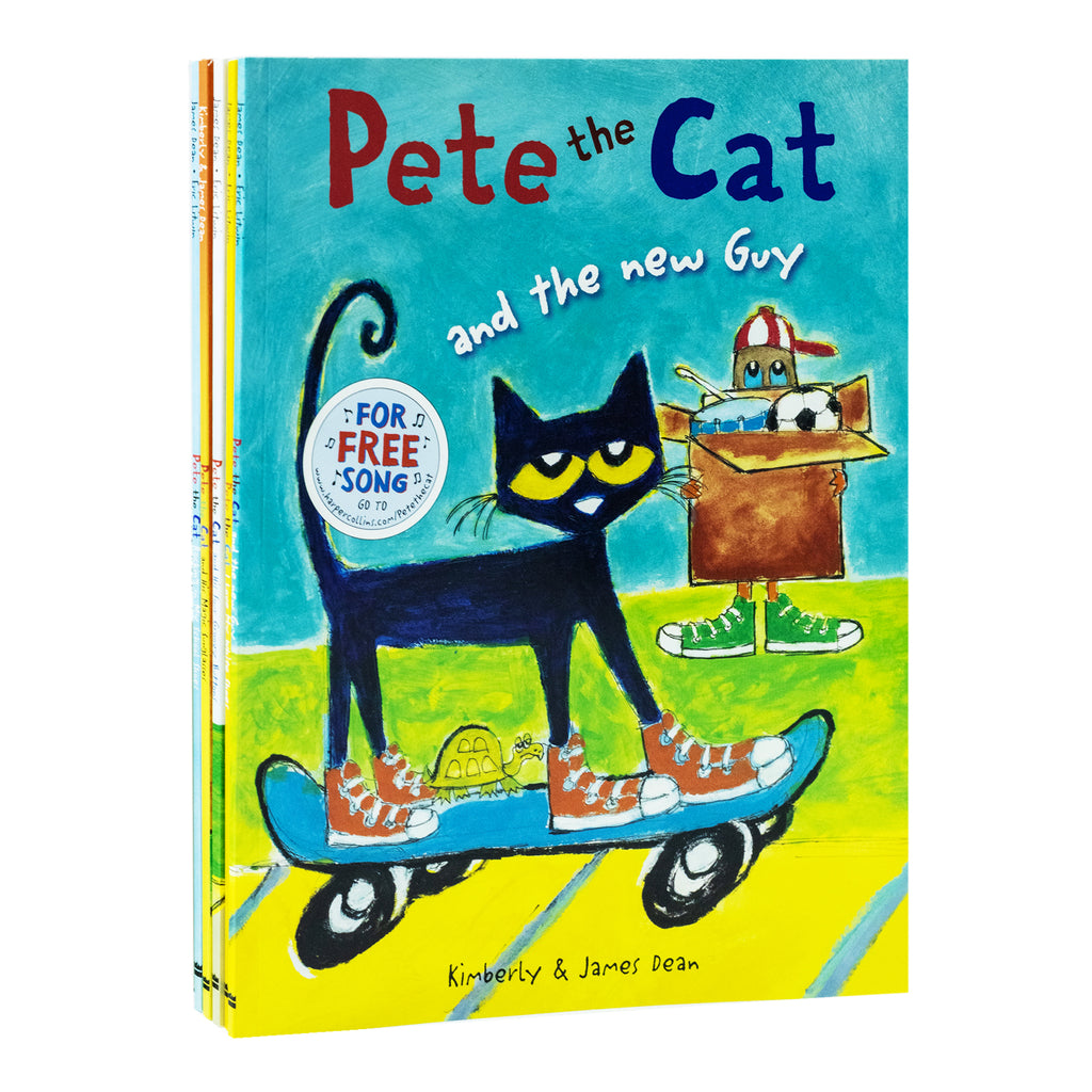 Pete the Cat Series 5 Books Collection Set By Eric Litwin (Pete