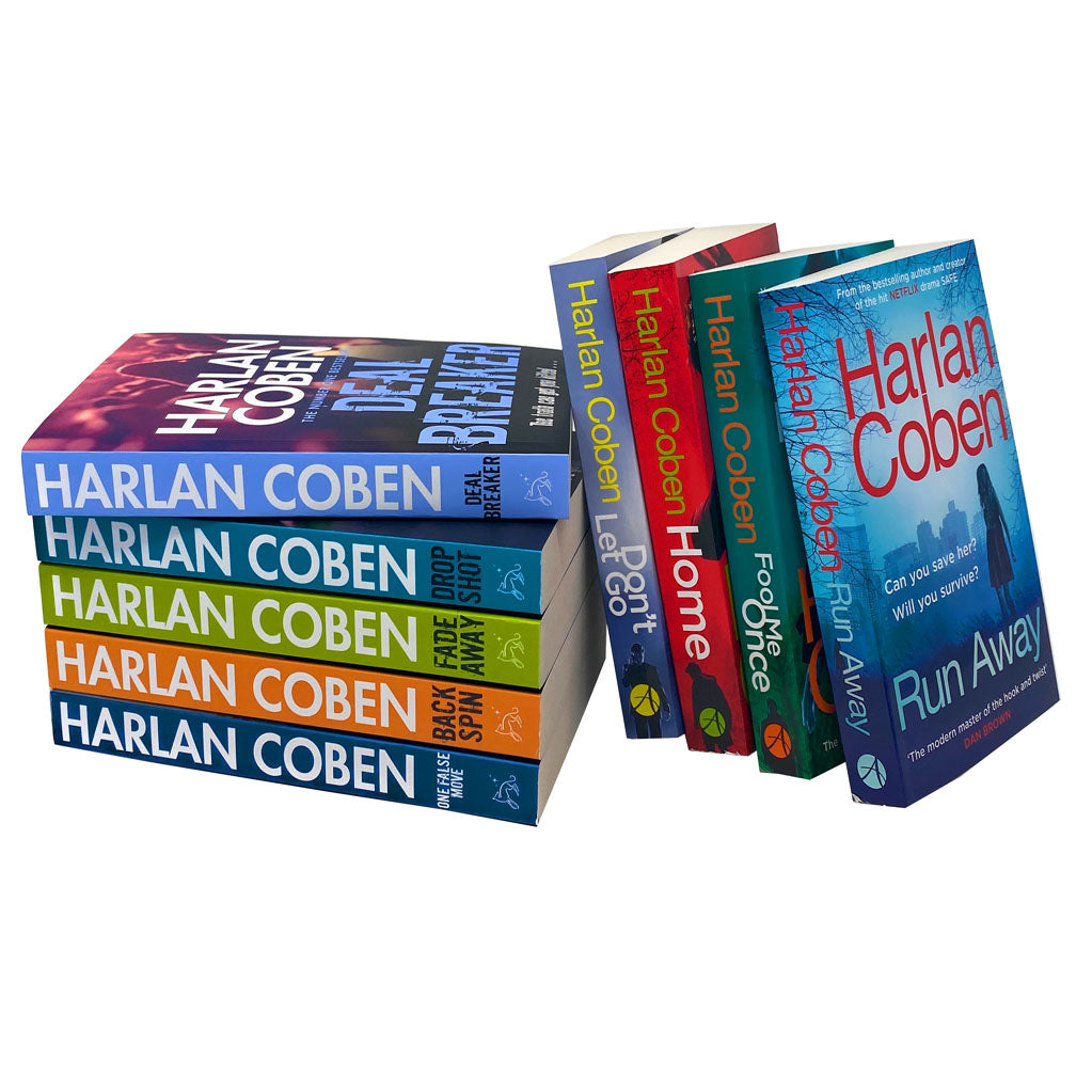 Harlan Coben The Stranger Series 9 Books Collection Set Paperback – Lowplex