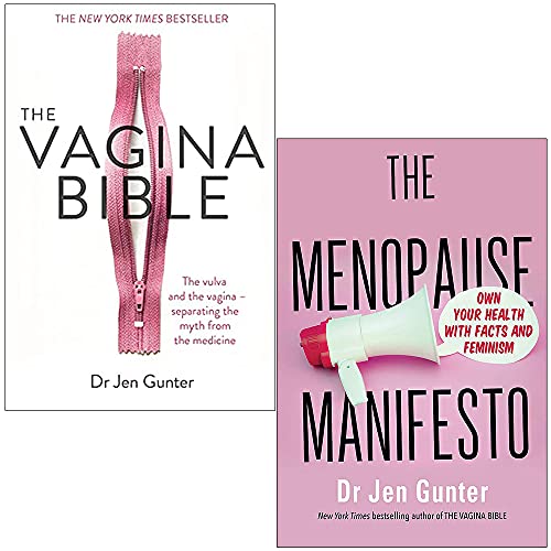 The Vagina Bible & The Menopause Manifesto By Jennifer Gunter 2 Books ...