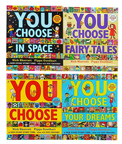 You Choose Series 4 Books Children's Collection Set by Pippa Goodhart –  Lowplex