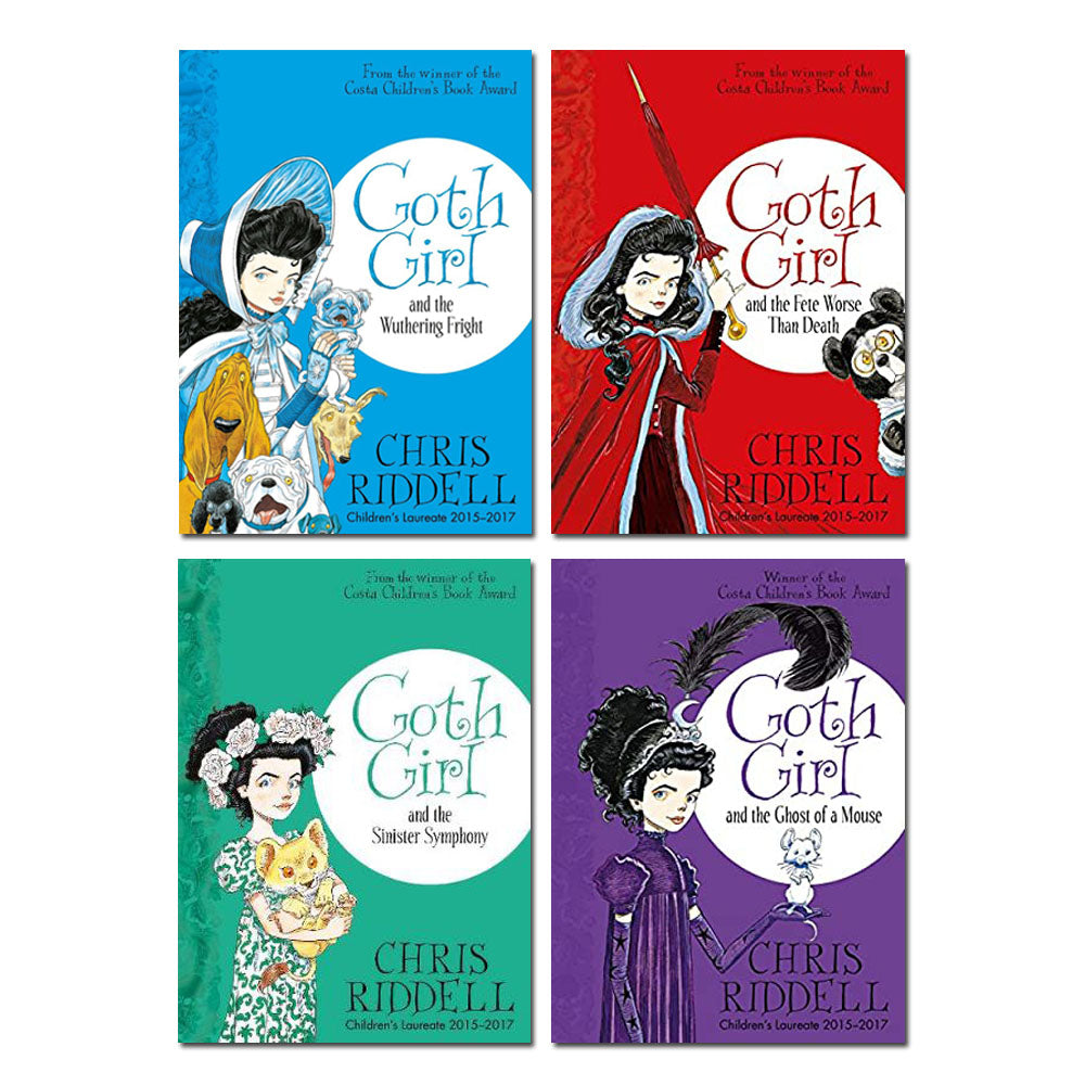 Goth Girl 4 Books Set Collection by Chris Riddell – Lowplex