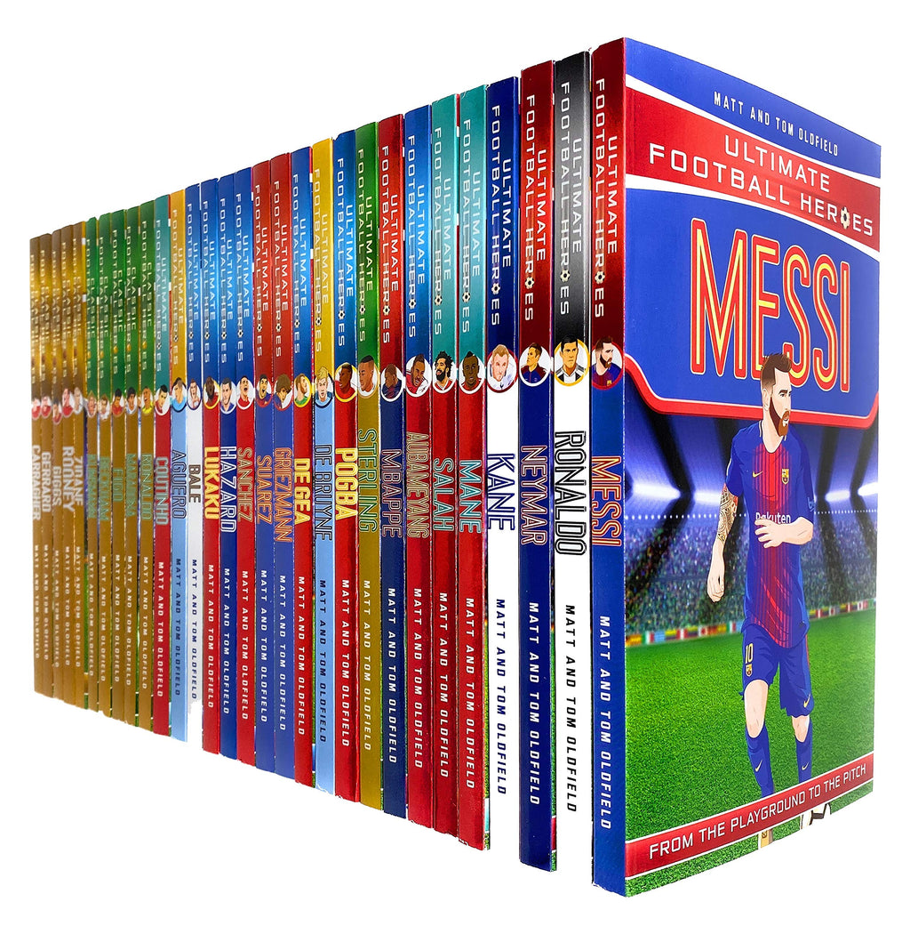 Ultimate and Classic Football Heroes 30 Books Set Collection – Lowplex