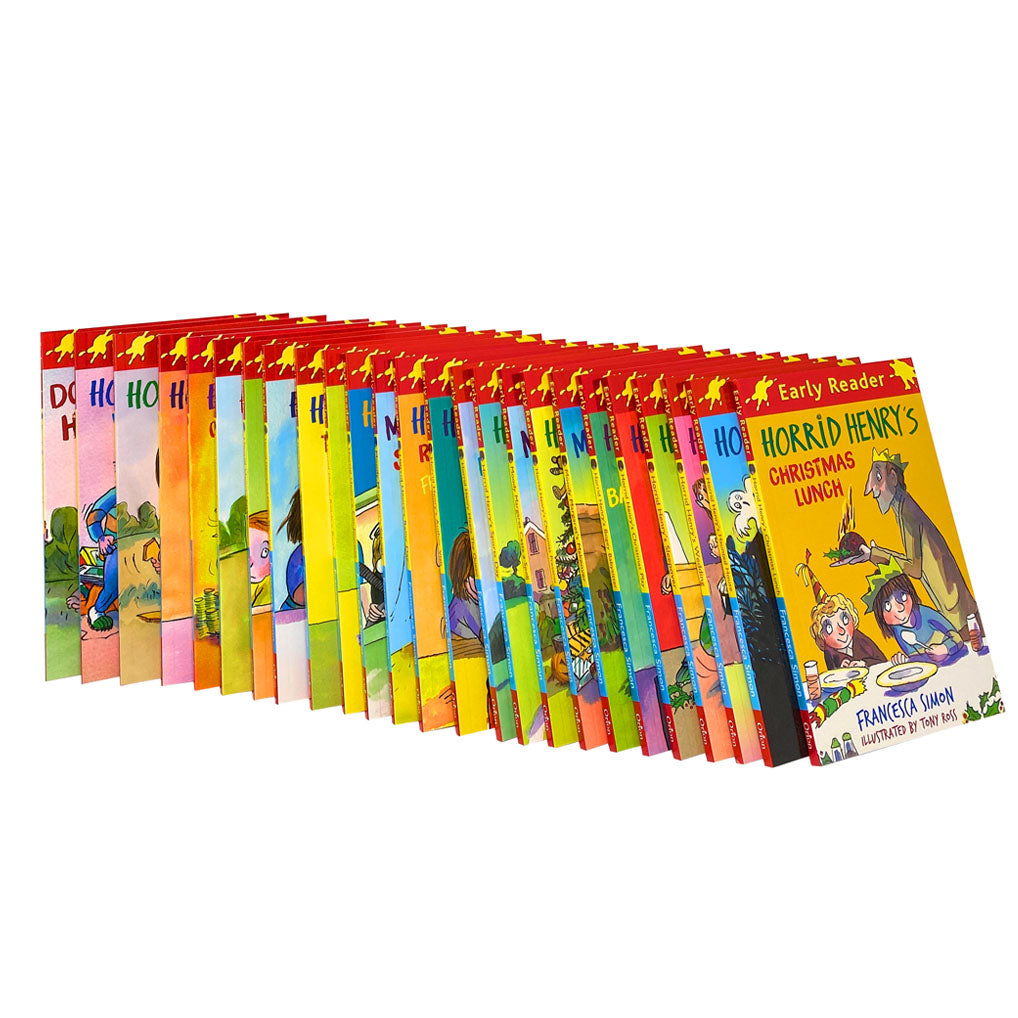 Horrid Henry Early Reader Set 25 Books Collection Box Set by Francesca Simon