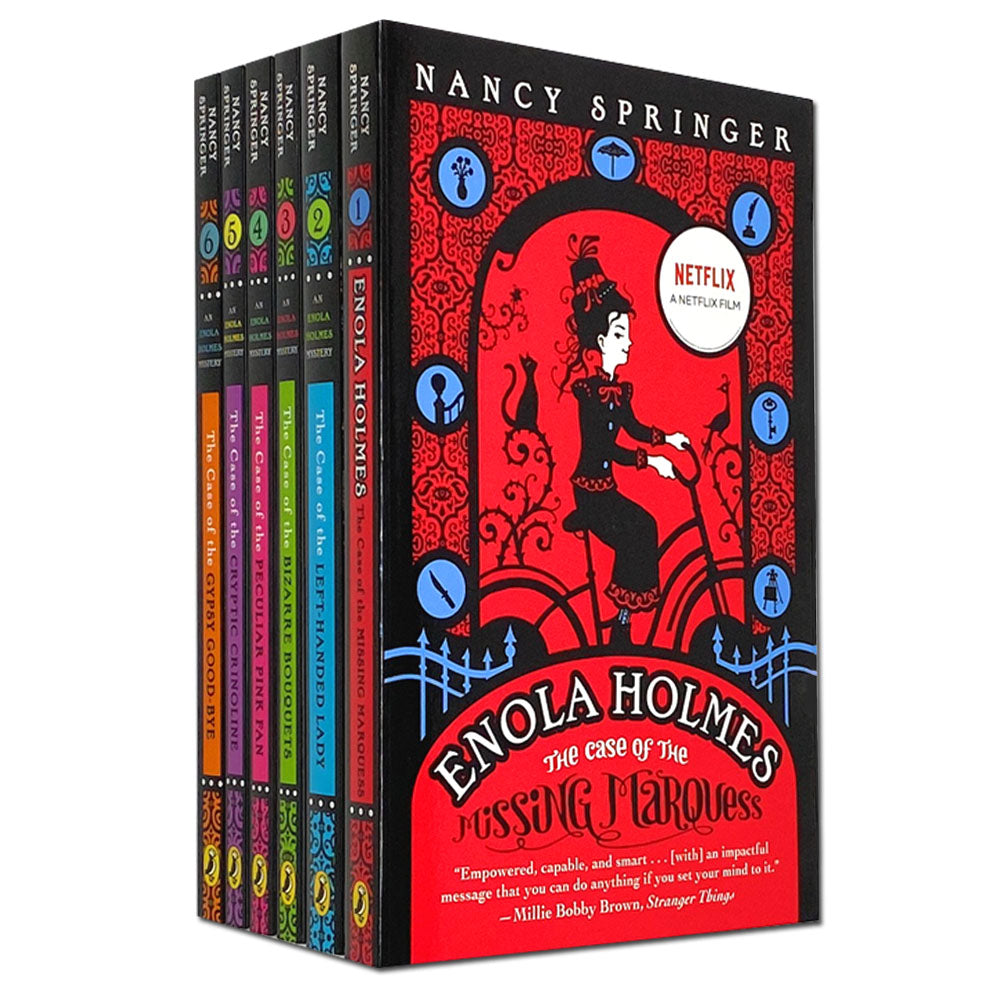 Enola Holmes 6 Books Set Collection by Nancy Springer – Lowplex