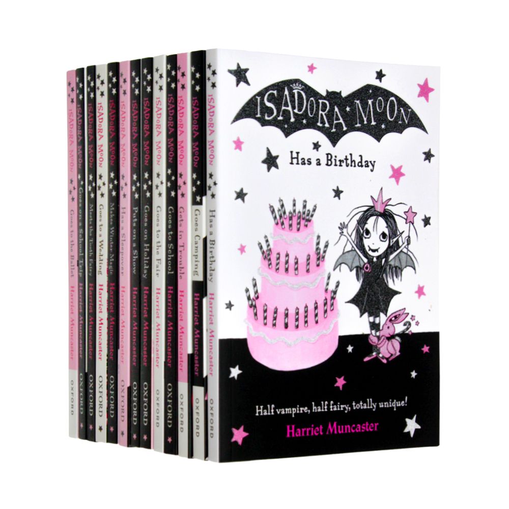 Isadora Moon reading A5 Notepad – Star Editions