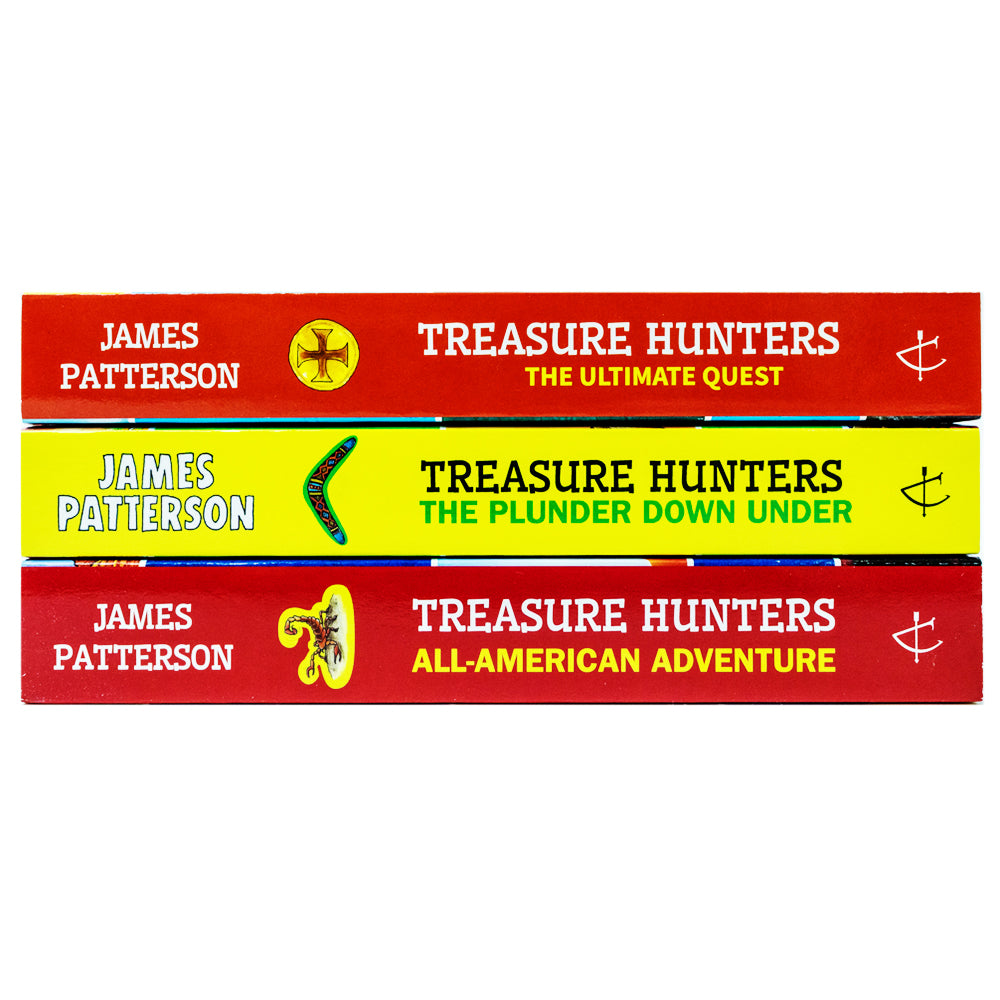 Treasure Hunters 3 Book Set By James Patterson – Lowplex