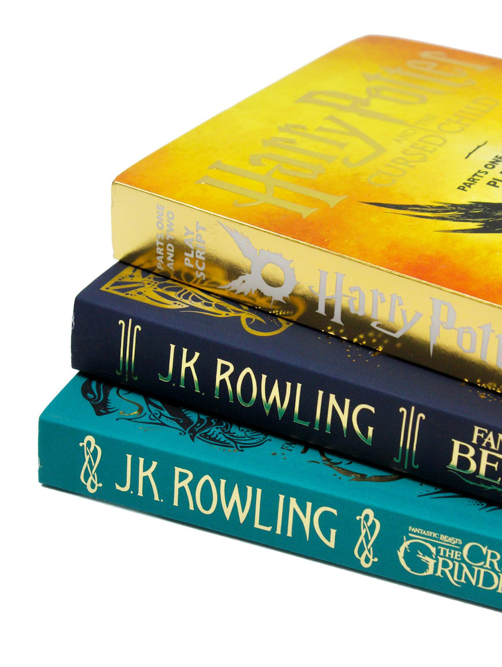 J.K Rowling The Hogwarts Library 3 Books Box Set Collection