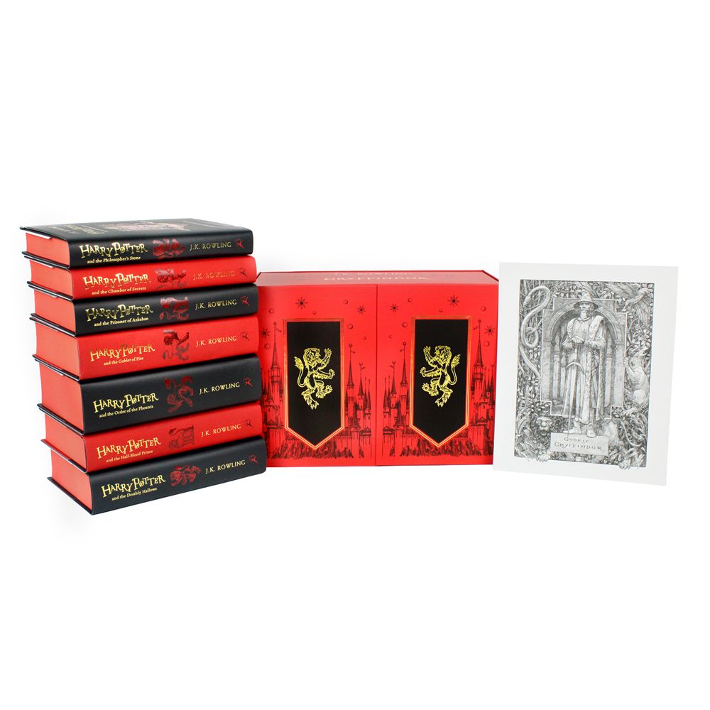 Harry potter discount gryffindor edition set