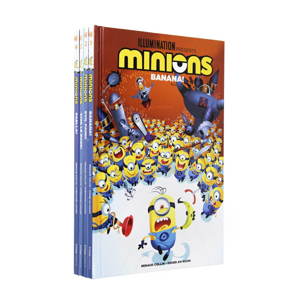 Despicable Me Minions Banana Series Volumes 1 - 4 Graphic Novel