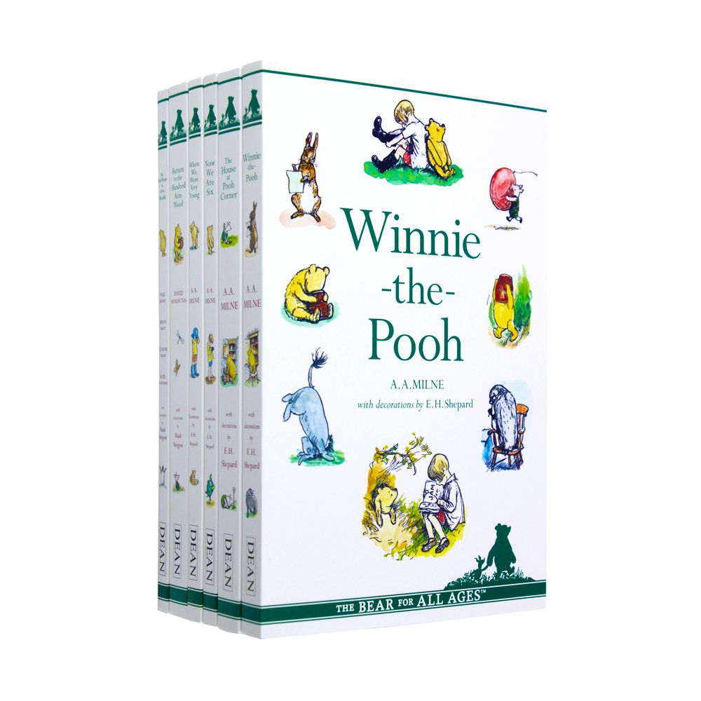 Winnie The Pooh The Complete Fiction Collection 6 Books Box Set By A 