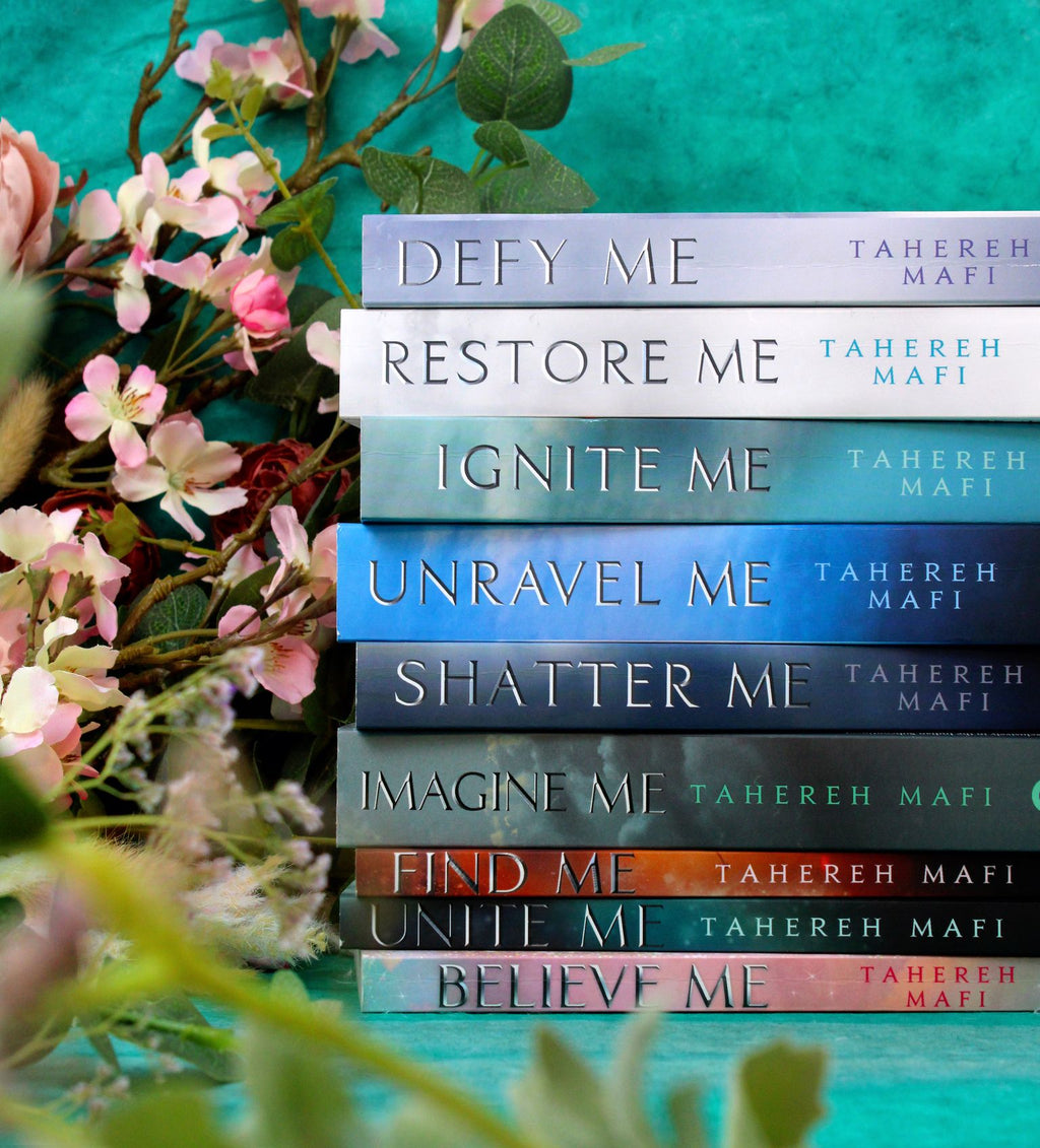 Shatter Me Series Collection 9 Books Set By Tahereh Mafi(Unite Me, Believe  Me, Imagine Me, Find Me, Unravel Me, Unravel Me, Defy Me, Restore Me,  Ignite Me): Tahereh Mafi: : Books