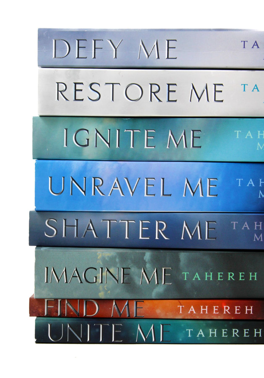 Shatter Me Series Collection 5 Books Set by Tahereh Mafi ( Shatter,  Restore, Ignite, Unrave, Defy Me)