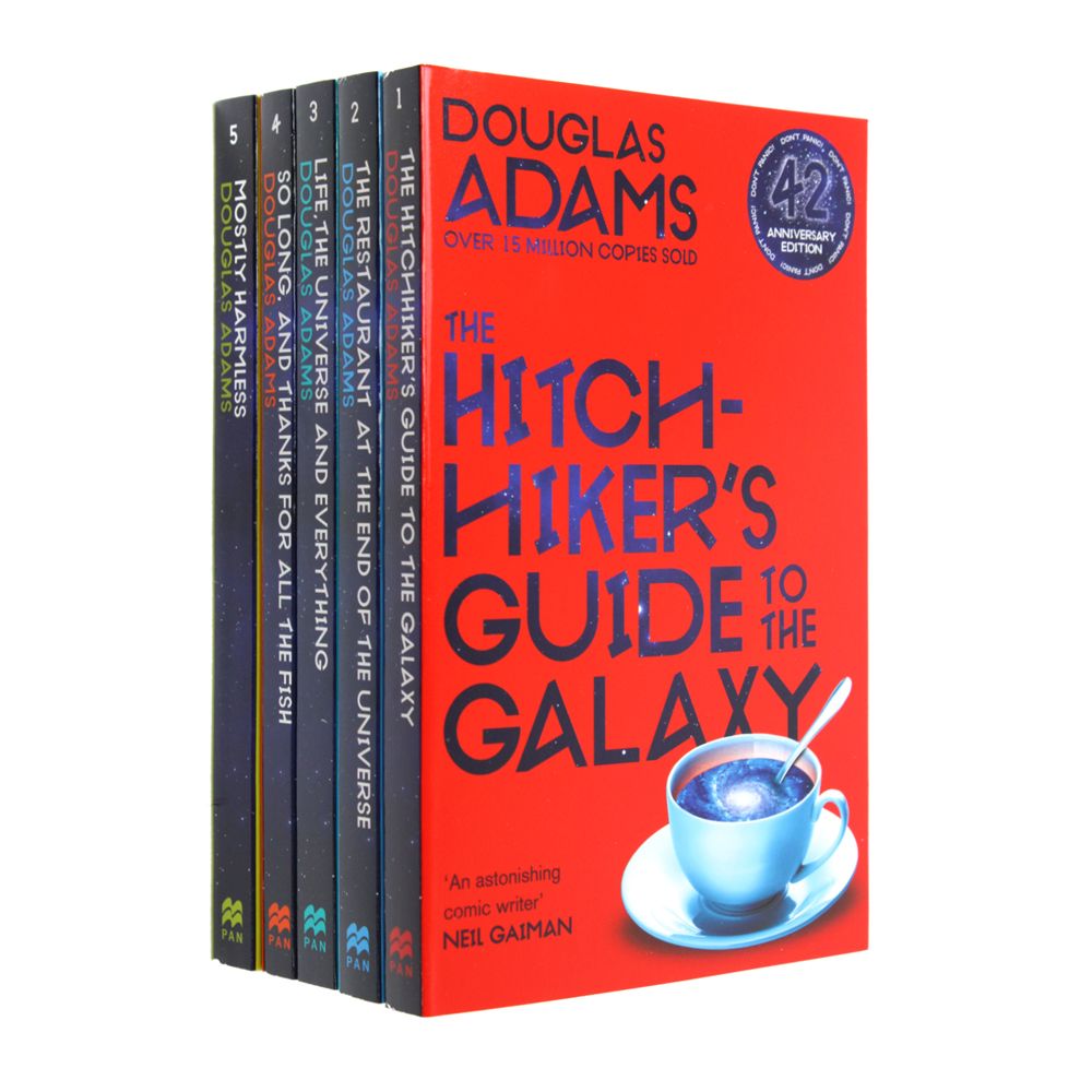 –　The　Complete　Boxset　Hitchhiker's　By　New　Doug　Guide　to　the　Galaxy　Cover　Lowplex