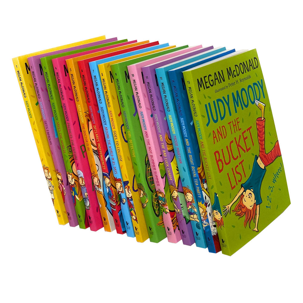 Megan McDonald Judy Moody 14 Books Collection Set Children's Pack, Gets  famous