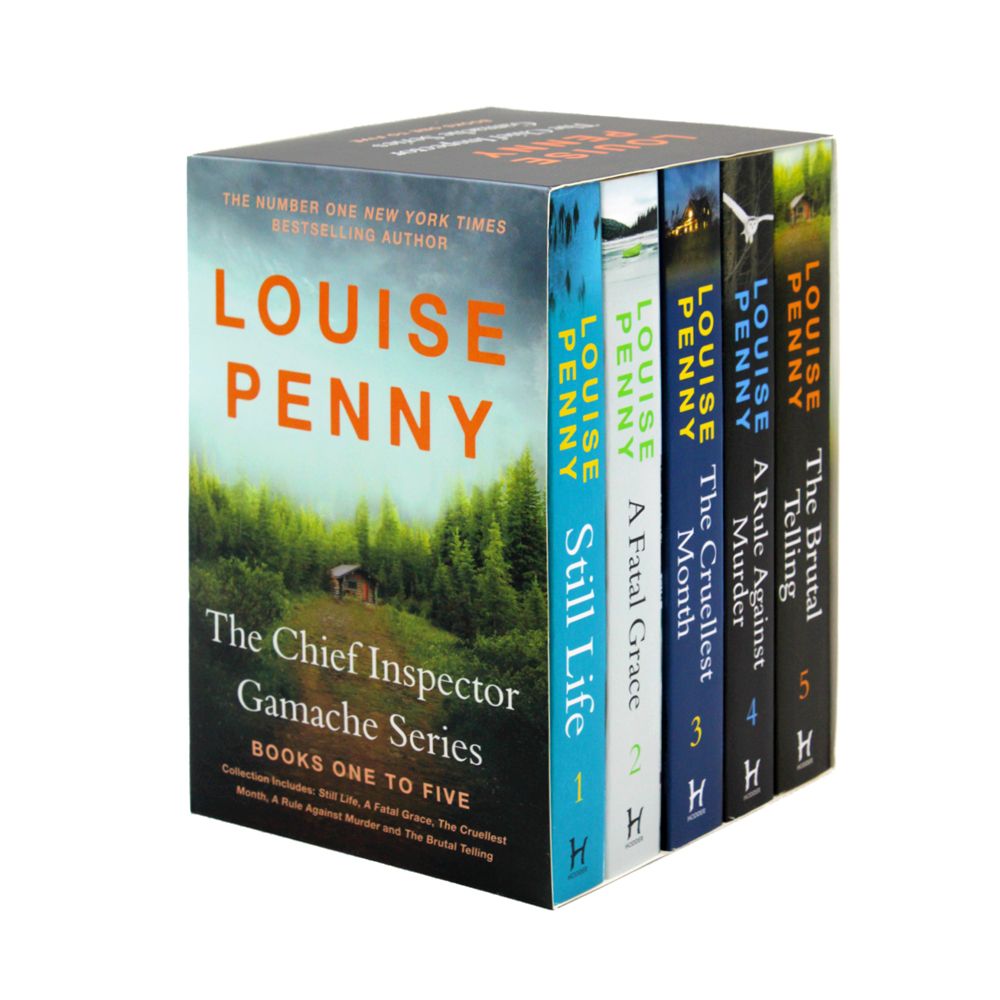 Gamache Series 1-5 Collection 5 Books by Louise Penny