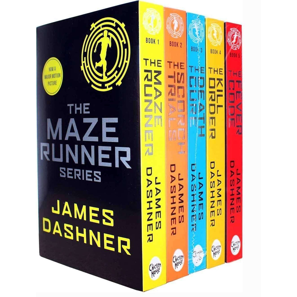 The Maze Runner 4 Book Boxed Set Series Books James Dashner Complete  Collection