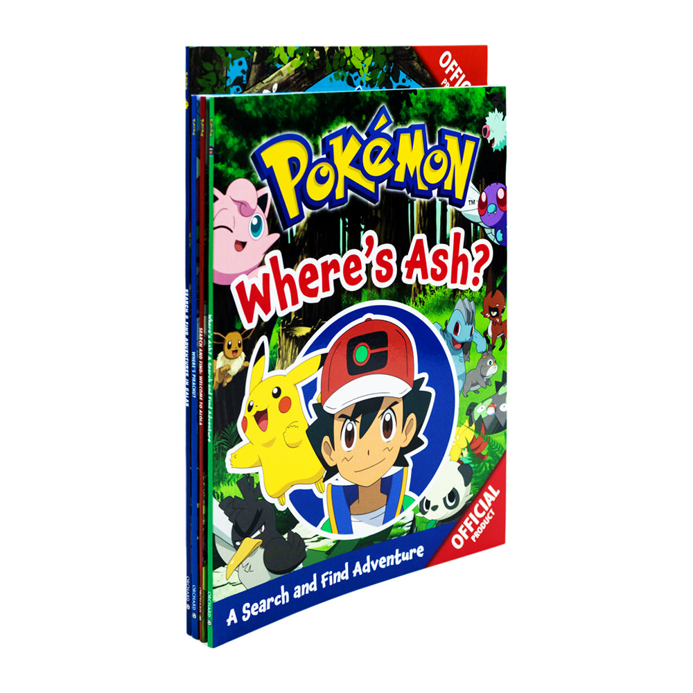 Pokemon: Where's Ash?: A Search and Find Adventure