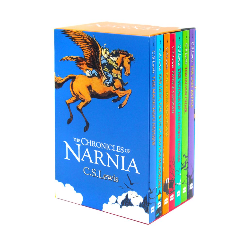 The Chronicles of Narnia Collection C.S. Lewis 7 Books Box Set 