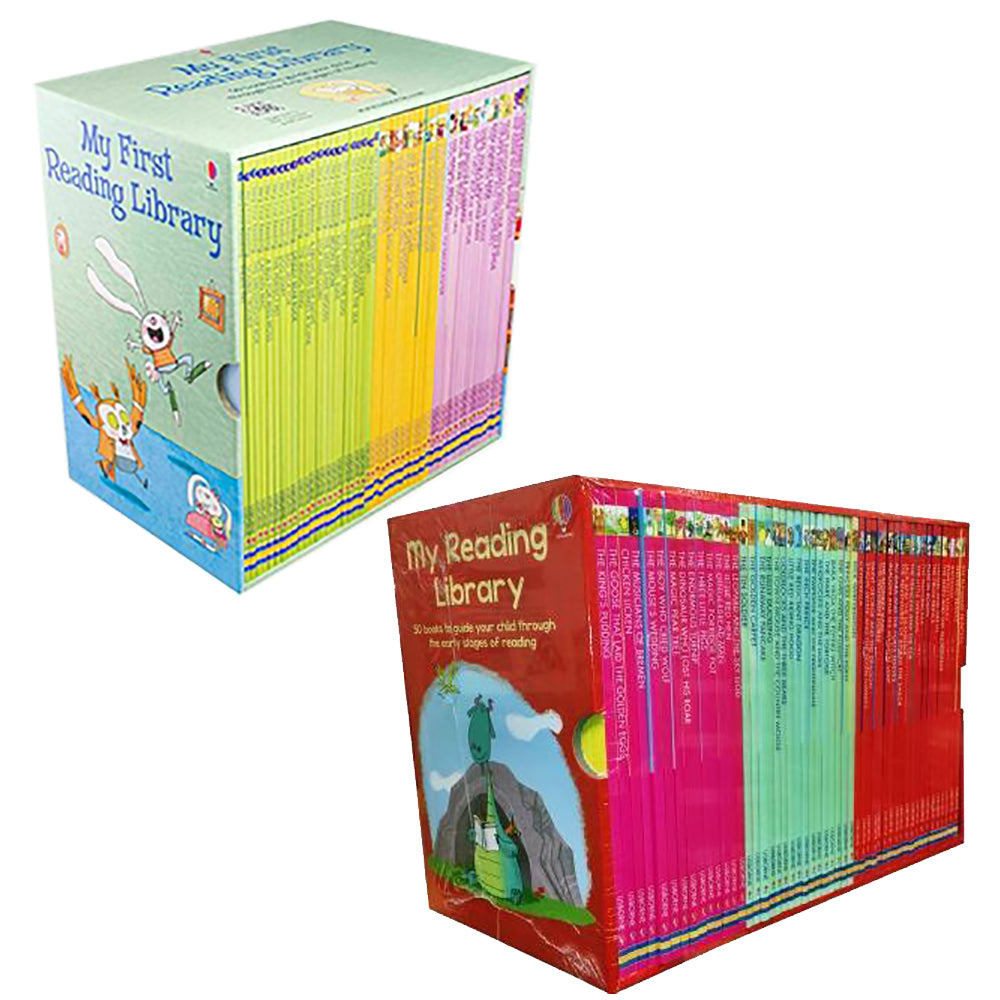Usborne Very First Reading Library 100 Books Set Collection