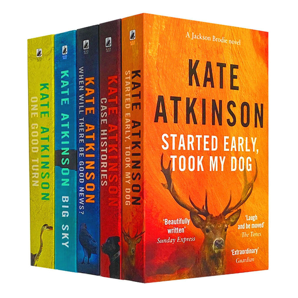 Kate Atkinson 5 Book Set Collection A Jackson Brodie Novel