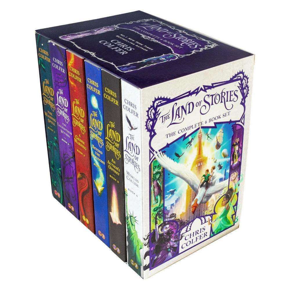 The Land Of Stories 6 Books Series Collection Deluxe Box Set 