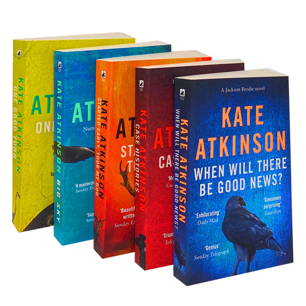 Kate Atkinson 5 Book Set Collection A Jackson Brodie Novel Started Early Took My Dog