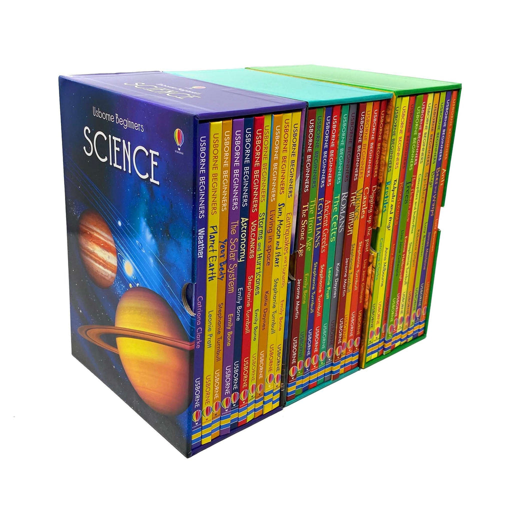 Usborne Beginners Series 30 Books Collection Box Set (History