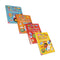 Big stickers for toddler hands: set of 4 activity books promoting creativity for little ones