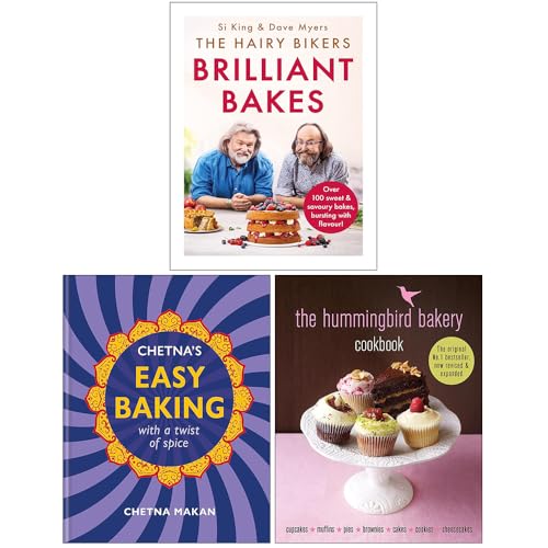 The Hairy Bikers Brilliant Bakes, Chetna's Easy Baking & The Hummingbi ...