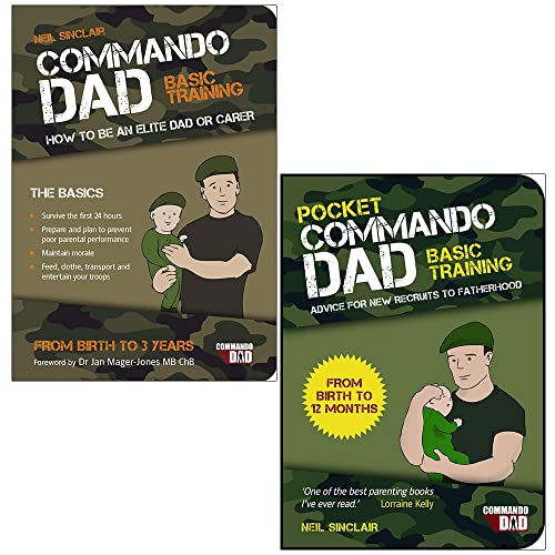 Neil Sinclair Collection 2 Books Set (Commando Dad, Pocket Commando Dad) by Neil Sinclair