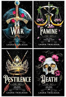 The Four Horsemen Series By Laura Thalassa 4 Books Collection Set (Pestilence, War, Famine & Death)