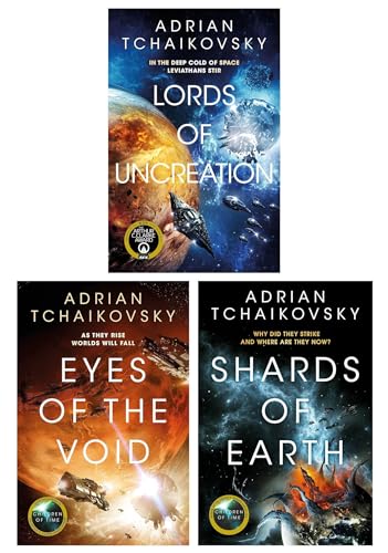 The Final Architecture Series 3 Books Collection Set (Shards of Earth, Eyes of the Void & Lords of Uncreation) by Adrian Tchaikovsky