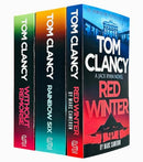 Tom Clancy Red Winter, Rainbow Six & Without Remorse By Marc Cameron & Tom Clancy 3 Books Collection Set