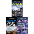 DCI Logan Crime Thrillers 3 Books 7-9 by JD Kirk | A Snowball's Chance in Hell, A Death Most Monumental, The Big Man Upstairs | Crime Thriller Book