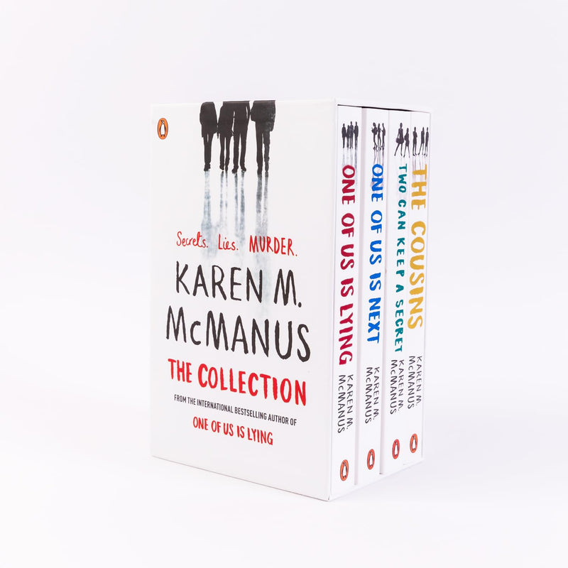 Karen McManus 4 Books Box Set Collection (The Cousins, One Of Us Is Lying, One Of Us Is Next, Two Can Keep a