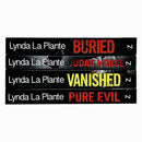 Detective Jack Warr Series & Pure Evil 4 Books Collection Set By Lynda La Plante (Judas Horse, Pure Evil, Vanished, Buried)