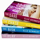 Elle Kennedy Briar U Series Collection 4 Books Set (The Chase, The Risk, The Play, The Dare)