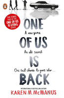 One of Us Is Back by Karen McManus, Paperback, Young Adult Mystery Series  for Ages 12+ with Thrilling Suspense and Drama