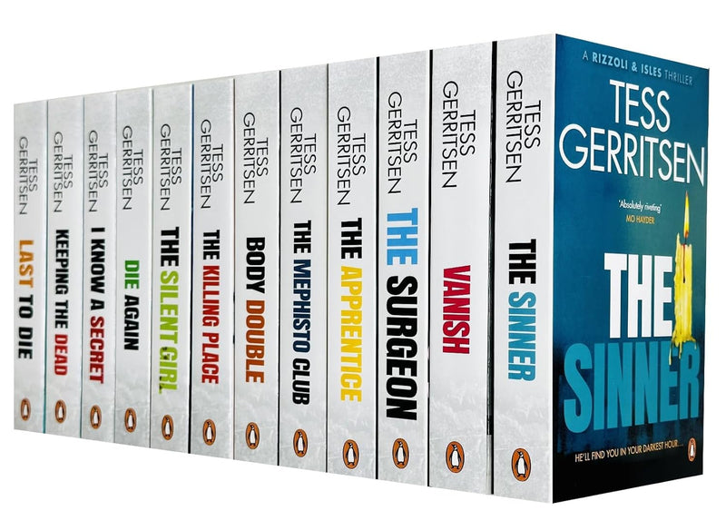 Tess Gerritsen Rizzoli And Isles Thriller 12 Books Collection Set Apprentice