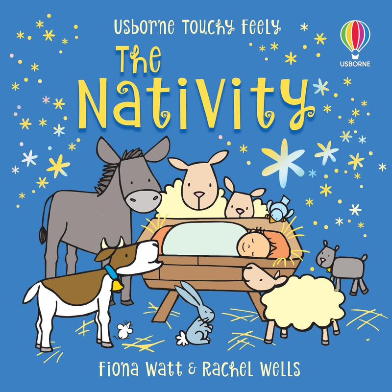 Touchy-feely The Nativity: An Interactive Christmas Book for Babies and Toddlers (Touchy-feely books)