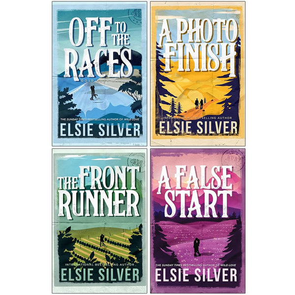 Gold Rush Ranch Series By Elsie Silver 4 Books Collection Set