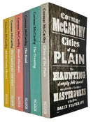 Cormac McCarthy Collection 6 Books Set (Cities of the Plain, The Crossing, The Road, Blood Meridian, No Country for Old Men, All the Pretty Horses)