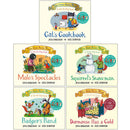 Julia Donaldson Tales From Acorn Wood Series Collection 5 Books Set (Cat's Cookbook, Squirrel's Snowman, Mole's Spectacles, Badger's Band & Dormouse Has a Cold)