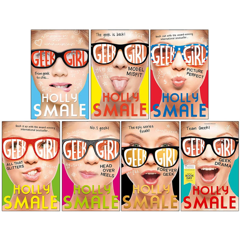 Geek Girl Collection 7 Books Set by Holly Smale | Teen Comedy, Adventure, Girls’ Fiction, Young Adult Series,Fun & Educational Reading for 12+ readers