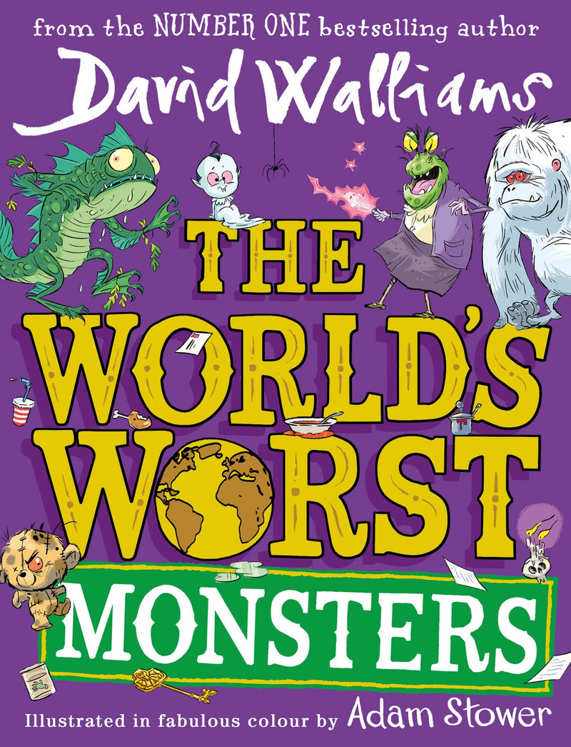 The World's Worst Monsters: A new fiercely funny fantastical illustrated book of stories for kids, the latest from the bestselling author of Robodog